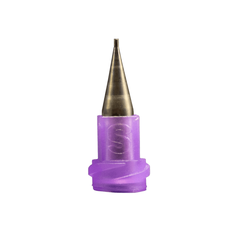 23 Gauge Metal Taper Tip Nozzle, (0.0222"id) PVA Shop